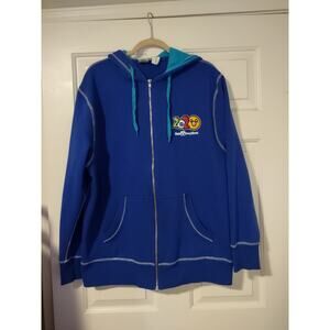 Disney Parks Men's Blue 2020 Zip Up Hoodie Jacket Size XL